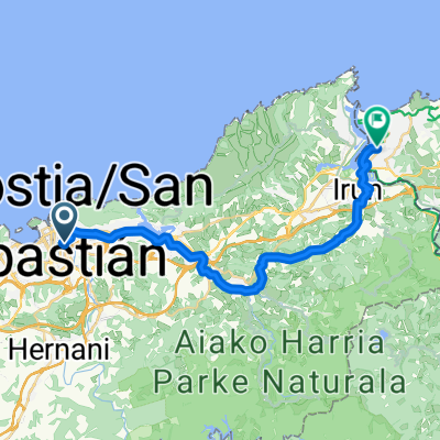 Donostia / San Sebastian - Hendaye