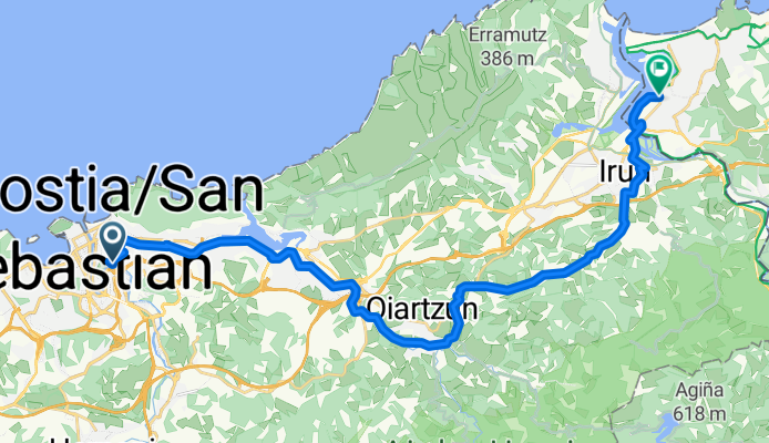 Donostia / San Sebastian - Hendaye