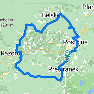 Percorso a Prestranek