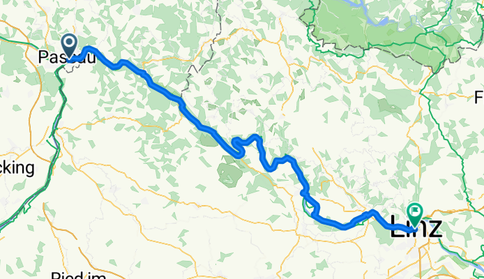 From Passau to Linz