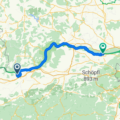 From Ybbs an der Donau to Tulln an der Donau