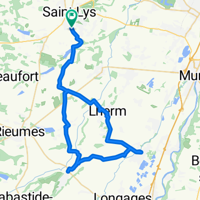 Chemin des Nauzes, Saint-Lys à Chemin des Nauzes, Saint-Lys