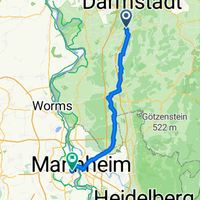 Pfungstadt - Ludwigshafen am Rhein