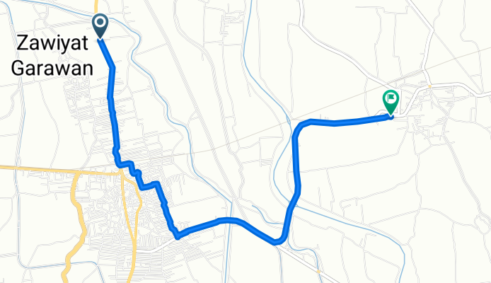 Al Geish Al Bahary Street, El Bagour to Subk Al Dahak, El Bagour