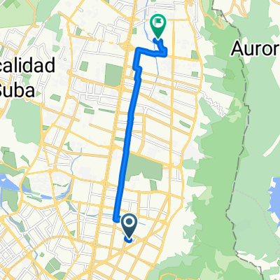 Calle 102, Bogotá a Carrera 15, Bogotá