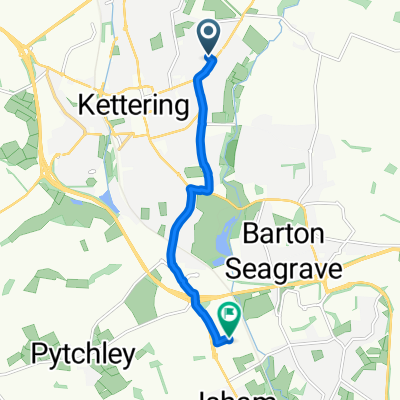 Summer Crescent, Kettering to Pytchley, Kettering