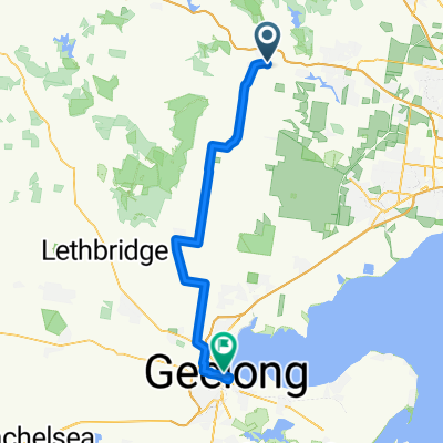 Bacchus Marsh to Geelong (via Granite Rock)