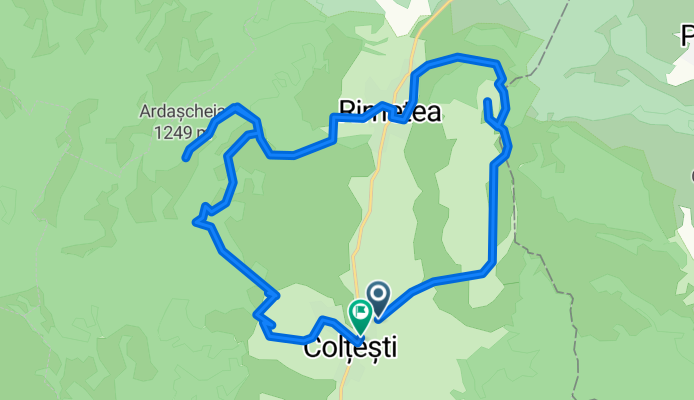 Route in Rimetea