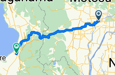Route from Gifu