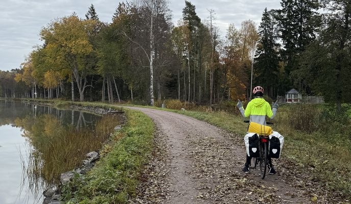 Foto 2 der Bikemap-Route "Sjöfallsvägen, Sjötorp to Järnvägsgatan, Lyrestad"