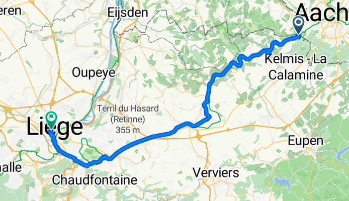 Von Kelmis bis Lüttich