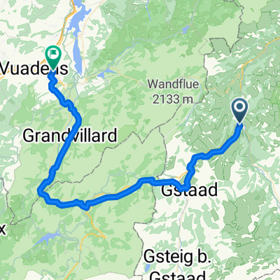 Châtel-Saint-Denis - Montreux