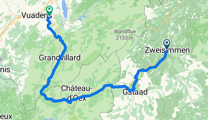 Châtel-Saint-Denis - Montreux