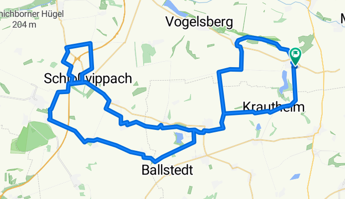 Am Seifertsberg nach Am Seifertsberg