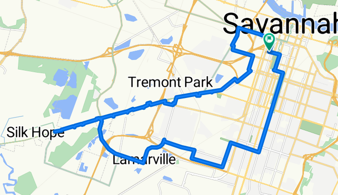 Tattnall Street to Tattnall Street