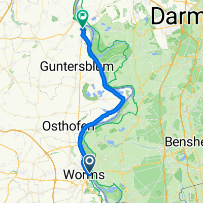 Von Worms bis Nierstein