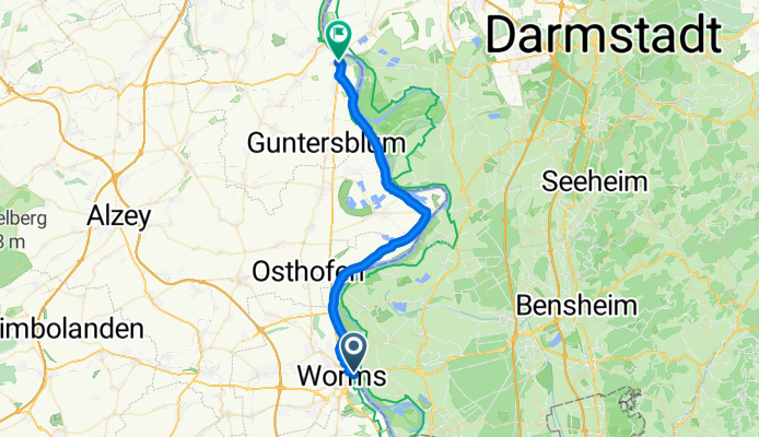 Von Worms bis Nierstein