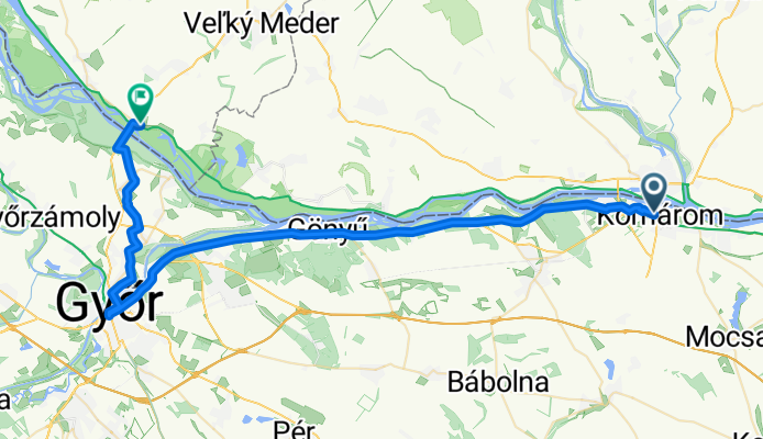 Klapka György út - Medveďov