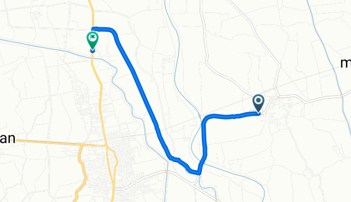 Subk Al Dahak, El Bagour to Al Geish Al Bahary Street, El Bagour