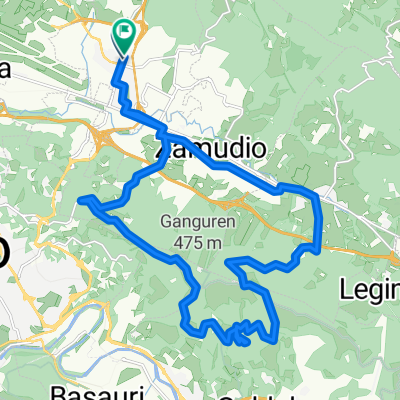 Ruta en Derio