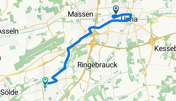 Lortzingstraße, Unna nach Hauptstraße, Holzwickede