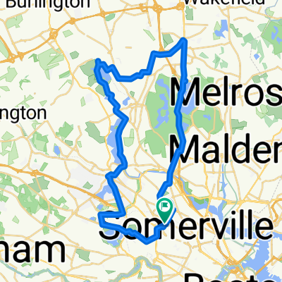 Linden Ave, Somerville to Linden Ave, Somerville