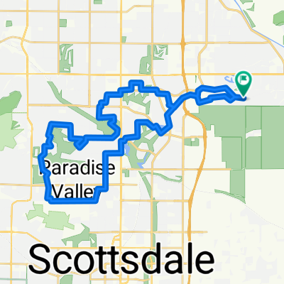 Scottsdale Ranch to Mummy Mountain Loop