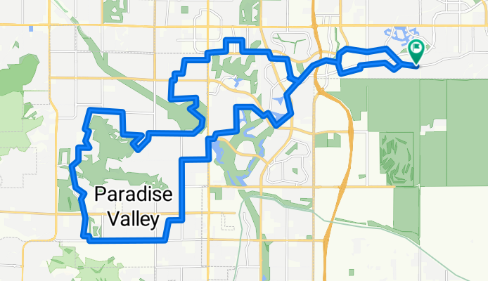 Scottsdale Ranch to Mummy Mountain Loop