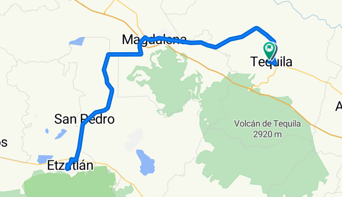 Tequila bike | Etzatlán