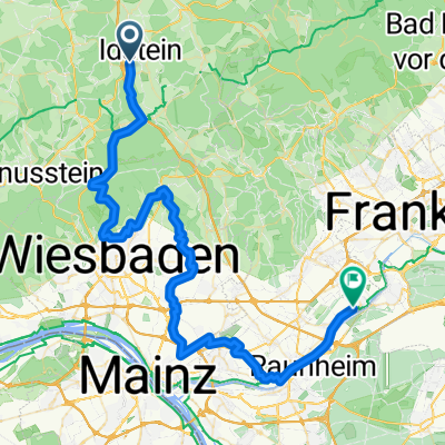 Von Idstein über Neroberg nach Hattersheim
