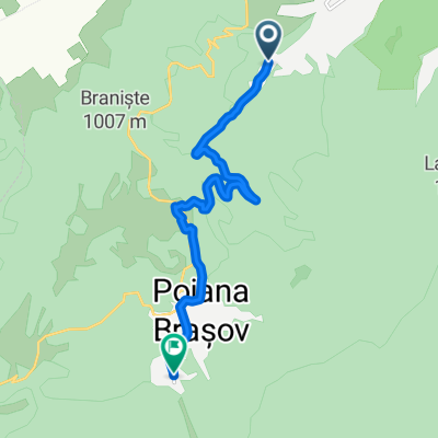 Strada Pe Tocile, Braşov to Poiana, Braşov