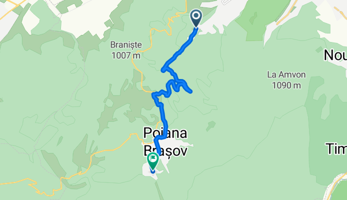 Strada Pe Tocile, BraÅŸov to Poiana, BraÅŸov