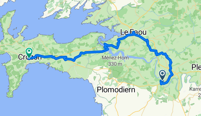 Rue de la Gare to Résidence de Cornouaille