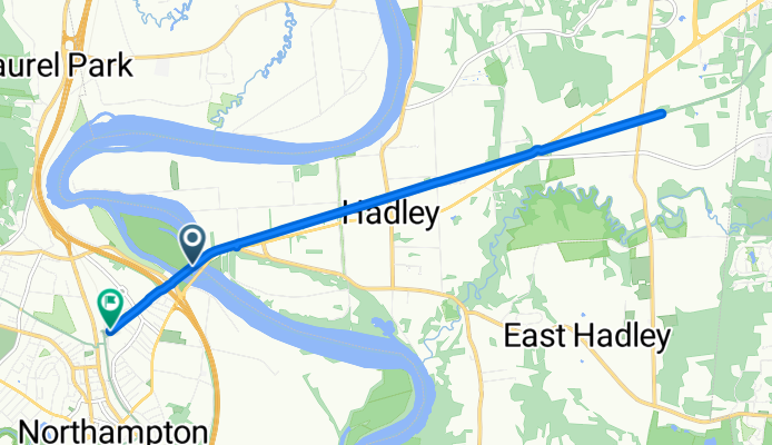 Norwottuck Rail Trail Bridge, Northampton to King St, Northampton