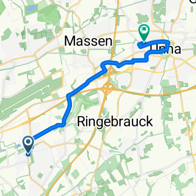 Hauptstraße, Holzwickede nach Lortzingstraße, Unna