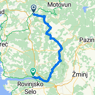 From Vižinada to Vrsar