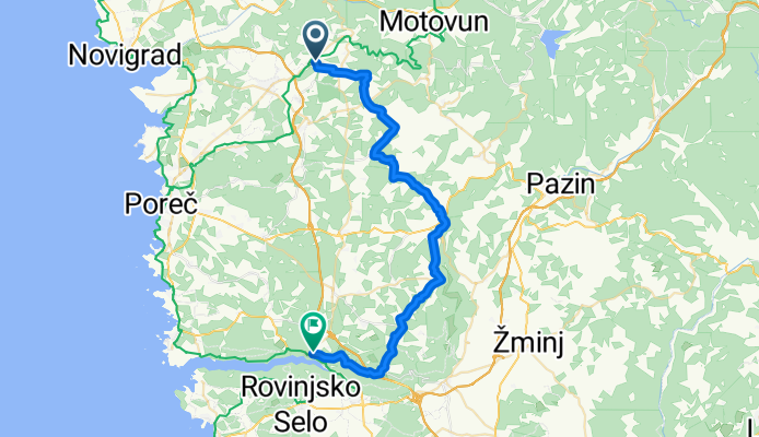 From Vižinada to Vrsar