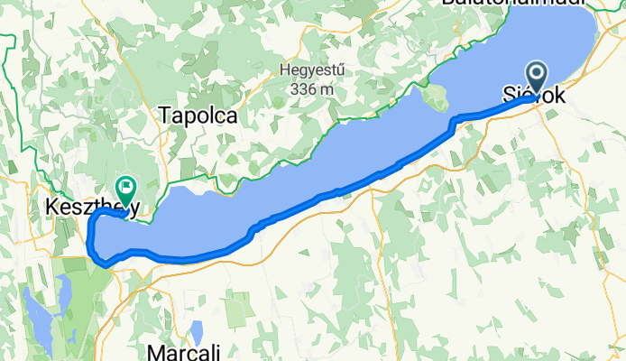 Siófok - Keszthely