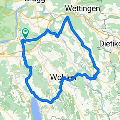 Route in Möriken-Wildegg