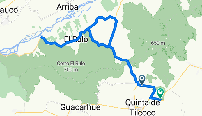 Ruta H-516, Quinta de Tilcoco a Tomás Argomedo, Quinta de Tilcoco