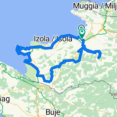Route in Koper