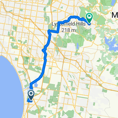 McBride Cr, Seaford to Bayview Av, Upwey