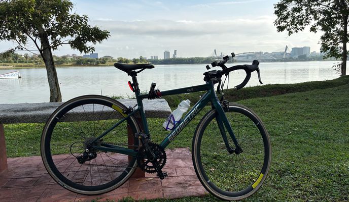 Photo 1 of the Bikemap route "Putrajaya Lakeside Ride - 251018-2"