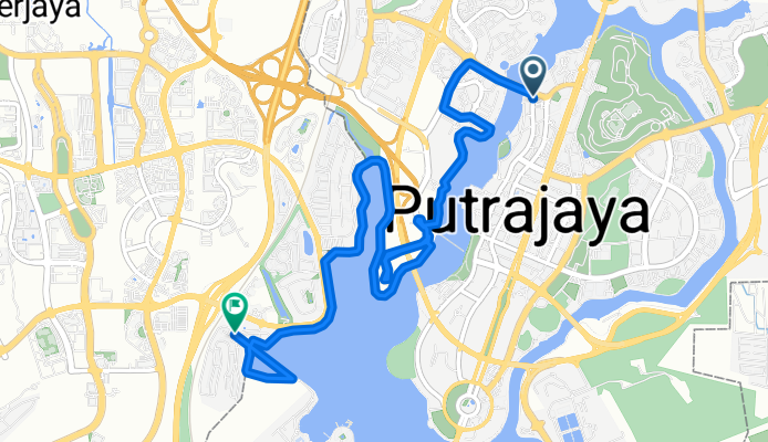 Putrajaya Lakeside Ride - 251018-2