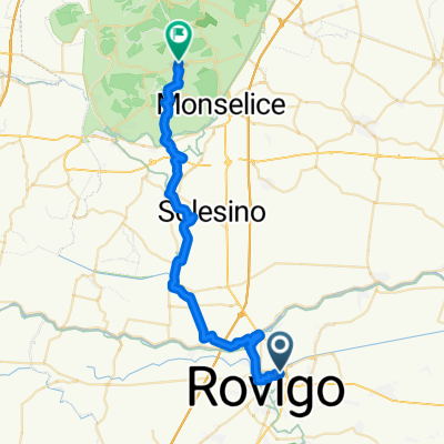 Da via g. b. buffetti a Via Ventolone