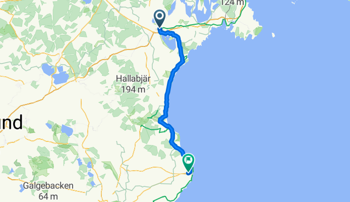 Nya Boulevarden to Byadammsvägen