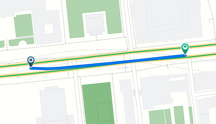 Unter den Linden, Berlin nach B2, Berlin