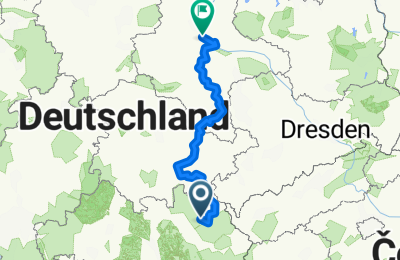 Route in der Bikemap App öffnen