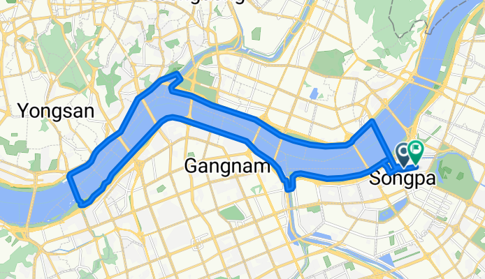 신천동, 서울특별시에서 신천동, 서울특별시까지