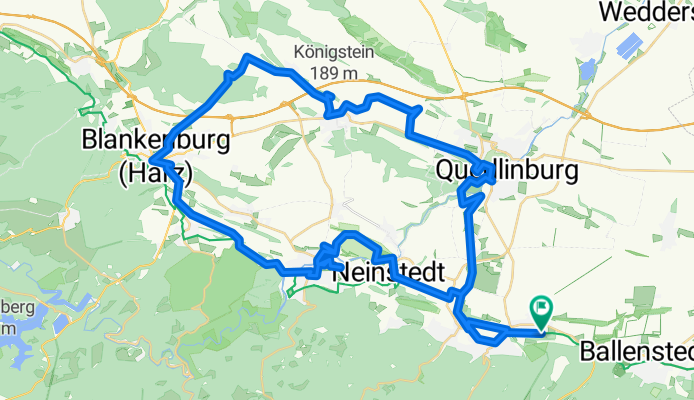 Rieder Quedlinburg Blankenburg Thale Runde